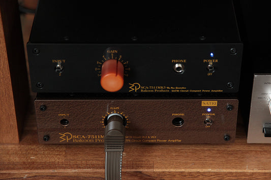 I want to drive Stax ear speakers with a Bakoon amplifier.