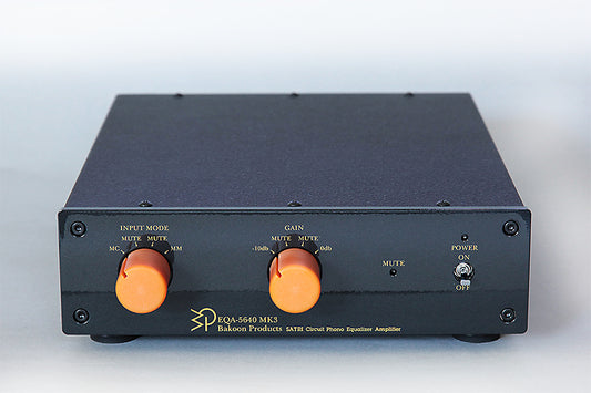 バクーンの新しいフォノアンプーEQA-5640mk3