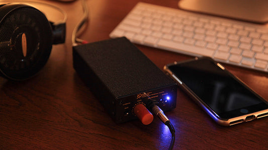 This is the HDA-5230 compact headphone amplifier from Bakoon Products!