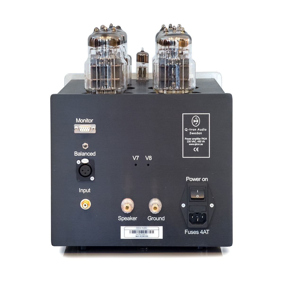 Q-tron Audio PA34B 80W OTL Mono Power Amplifier