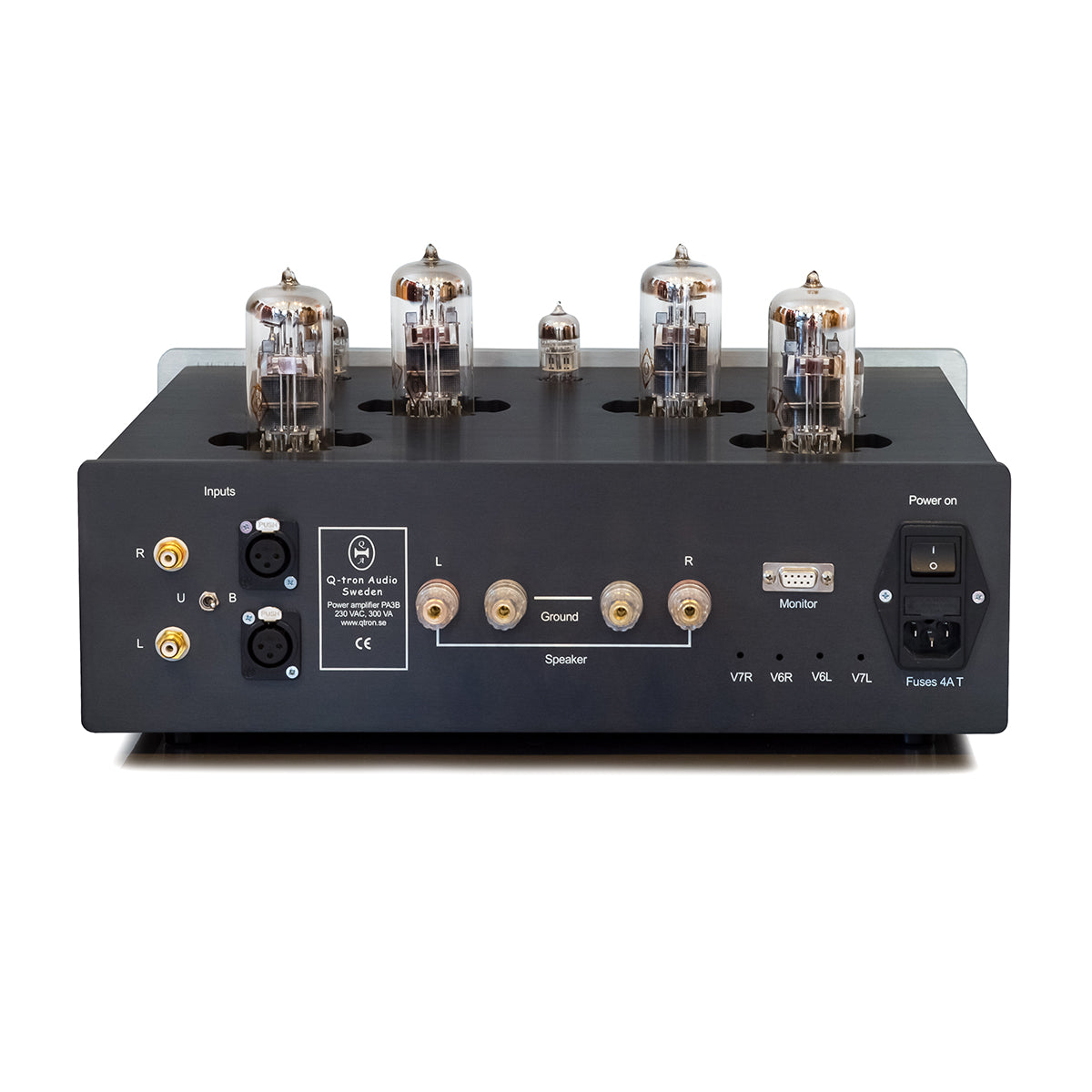 Q-tron Audio PA3B 2x8W Push-Pull-Vakuumröhren-OTL-Leistungsverstärker