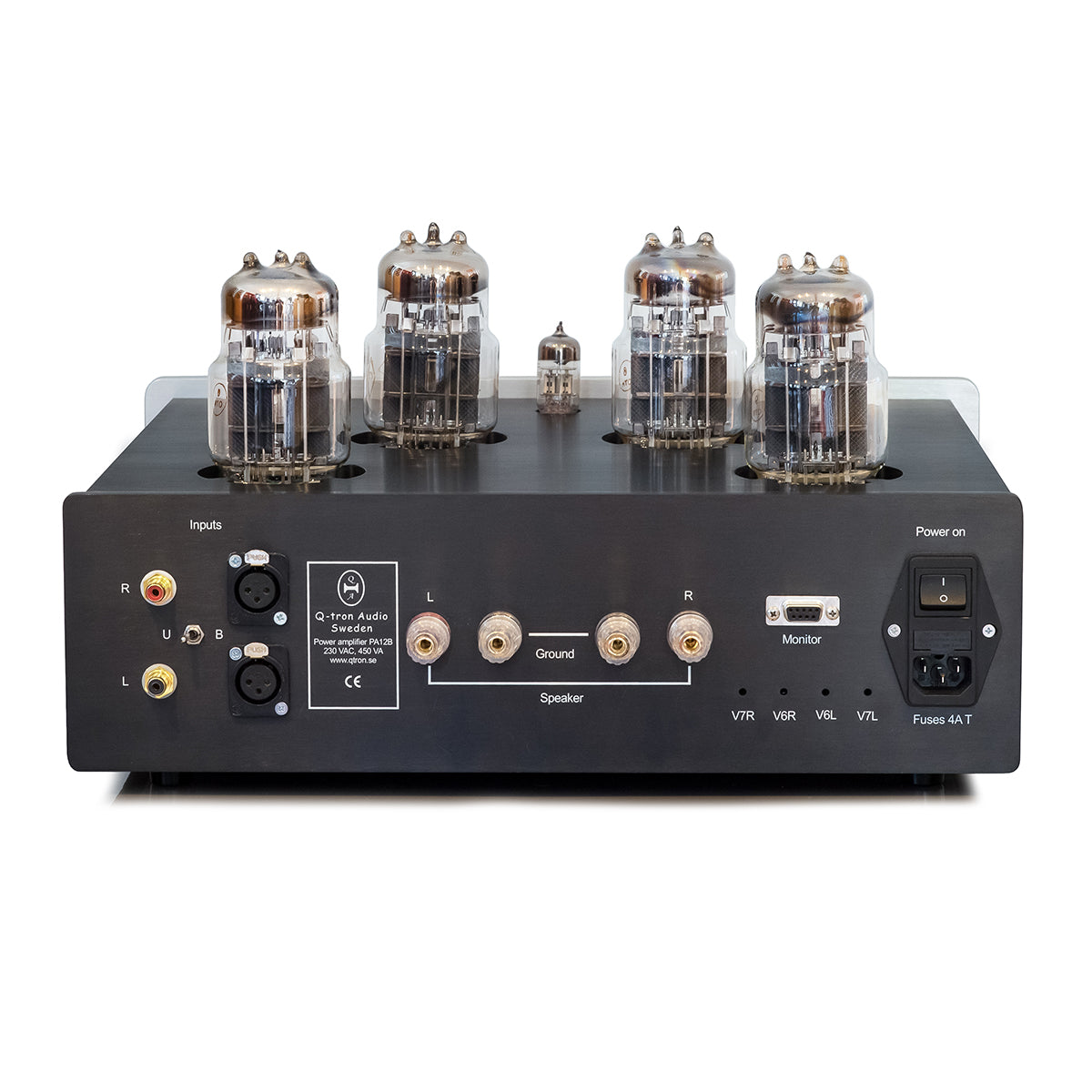 Q-tron Audio PA12B 2x25W Push-Pull-Vakuumröhren-OTL-Leistungsverstärker