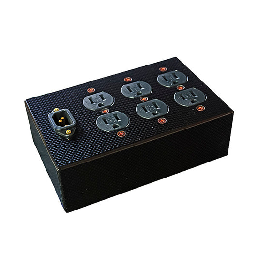 Eau Rouge CFRP製電源BOX 6個口 ER-PBOX