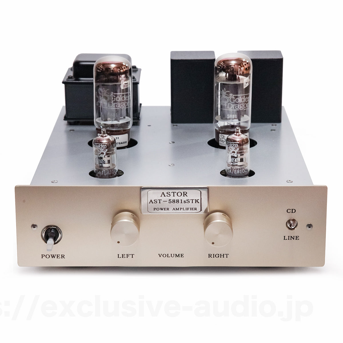 Astro Electronics Projekt AST-5881sSTK Vakuumröhren Stereo Single Power Amplifier