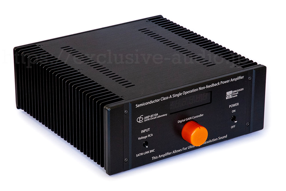 SCL AMP-8510A von Bakoon Products, A-Klasse Single Ended Rückkopplungsfreier Leistungsverstärker
