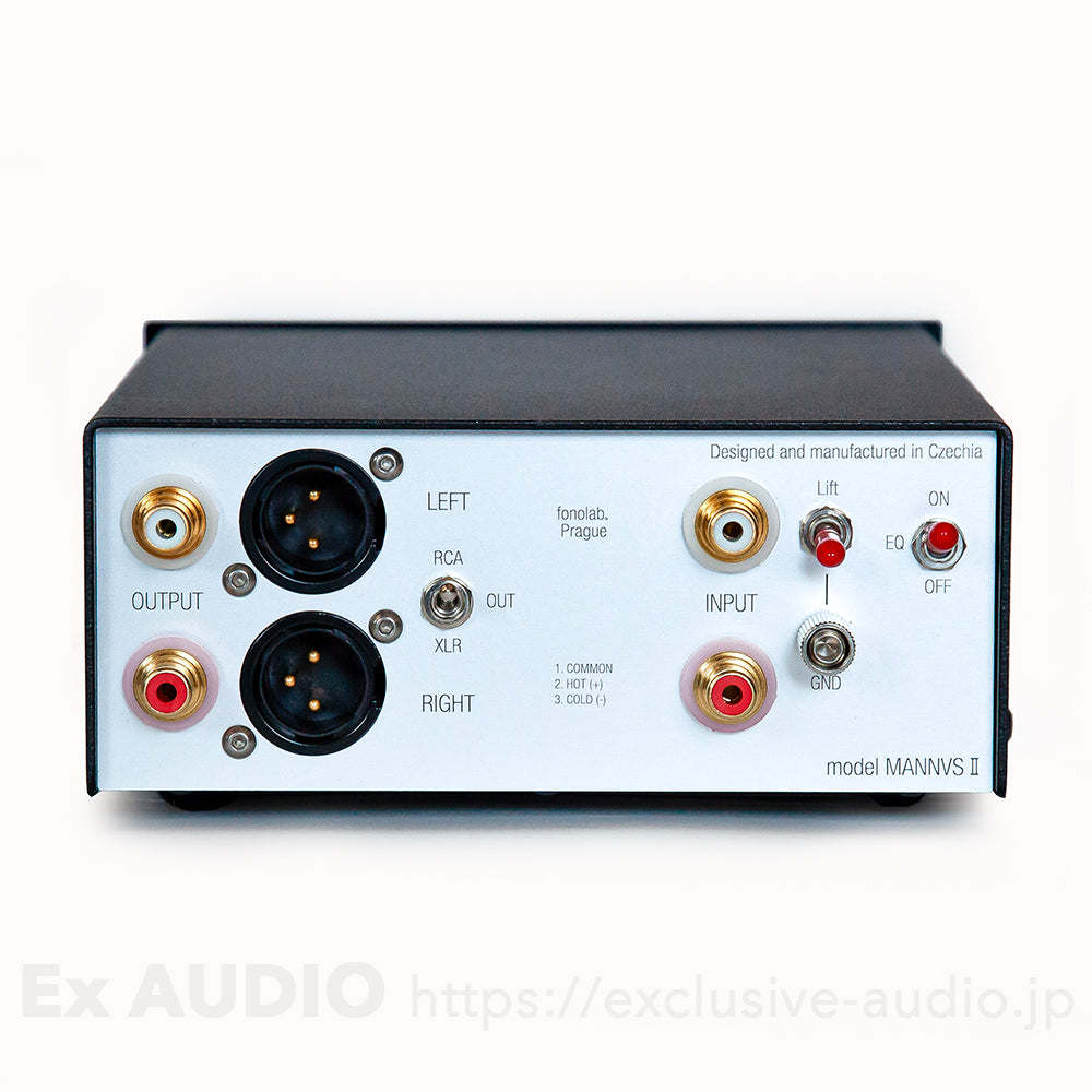 Fonolab MANNVS II MM/MIカートリッジ用 昇圧トランス