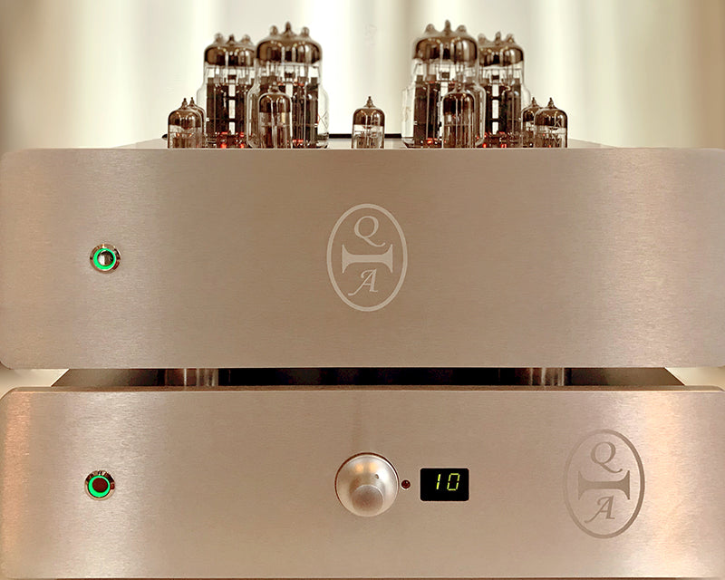 Q-tron Audio PA12B 2x25W push-pull vacuum tube OTL power amplifier