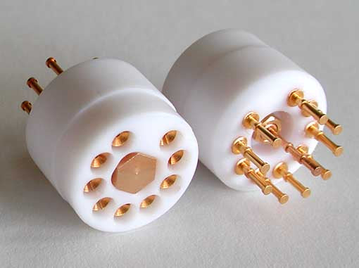 Yamamoto Acoustic Craft MT-9P-PC Board Mount Type Tube Socket