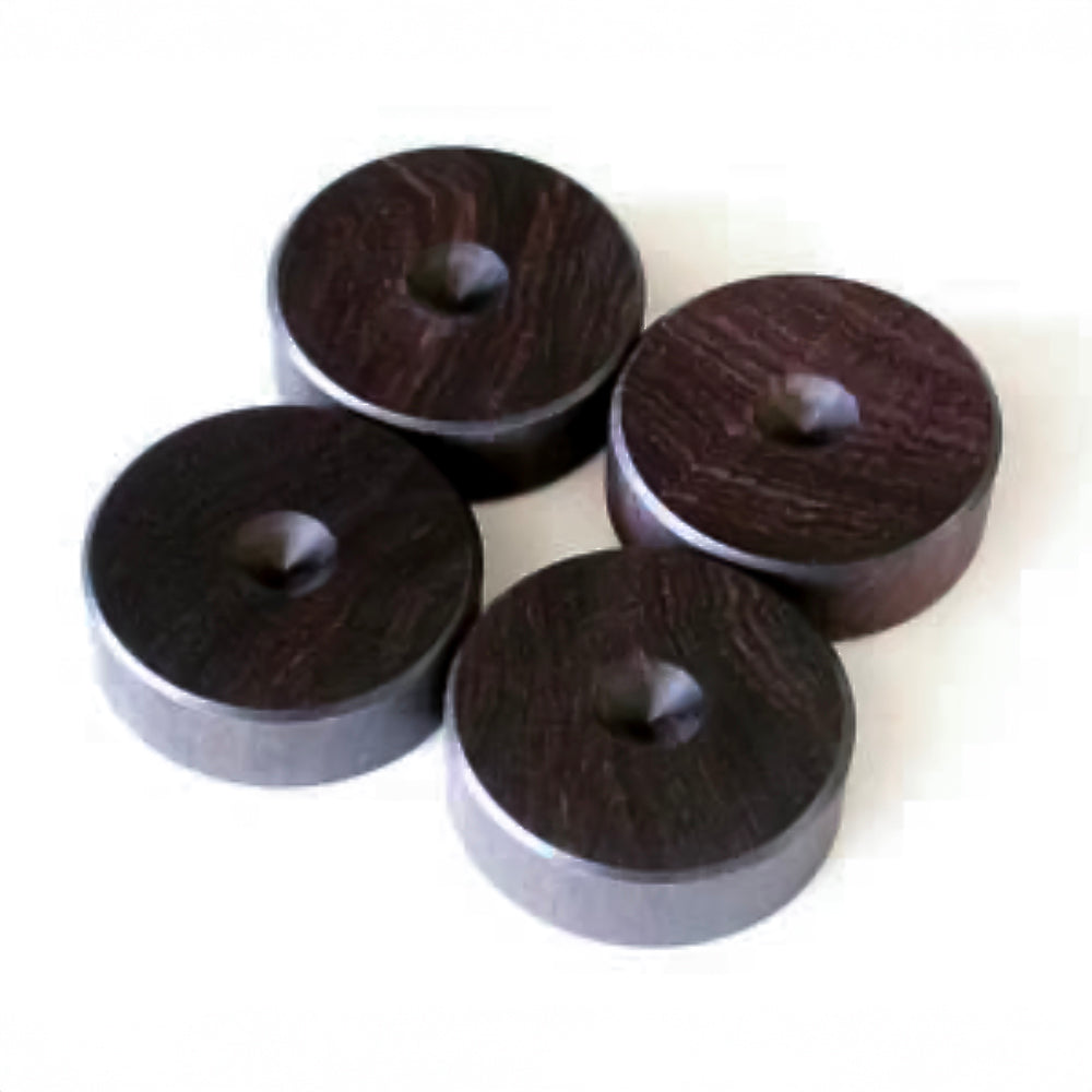Yamamoto Acoustics PB-21 African Blackwood Spike Receiving Base
