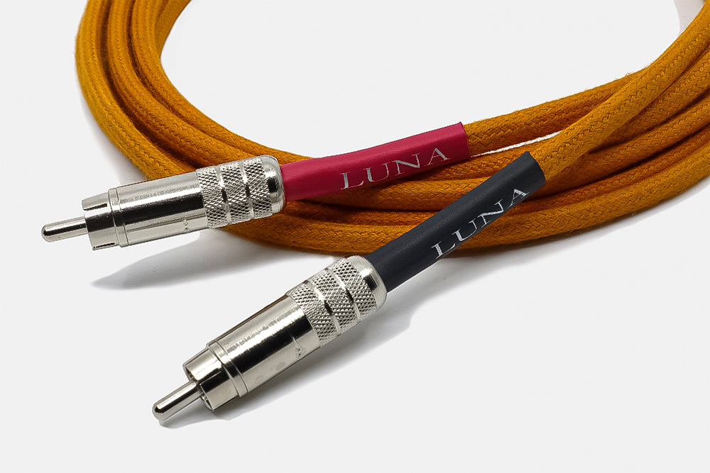LUNA CABLES ORANGEシリーズ Neo Vintage銅導体 RCAケーブル