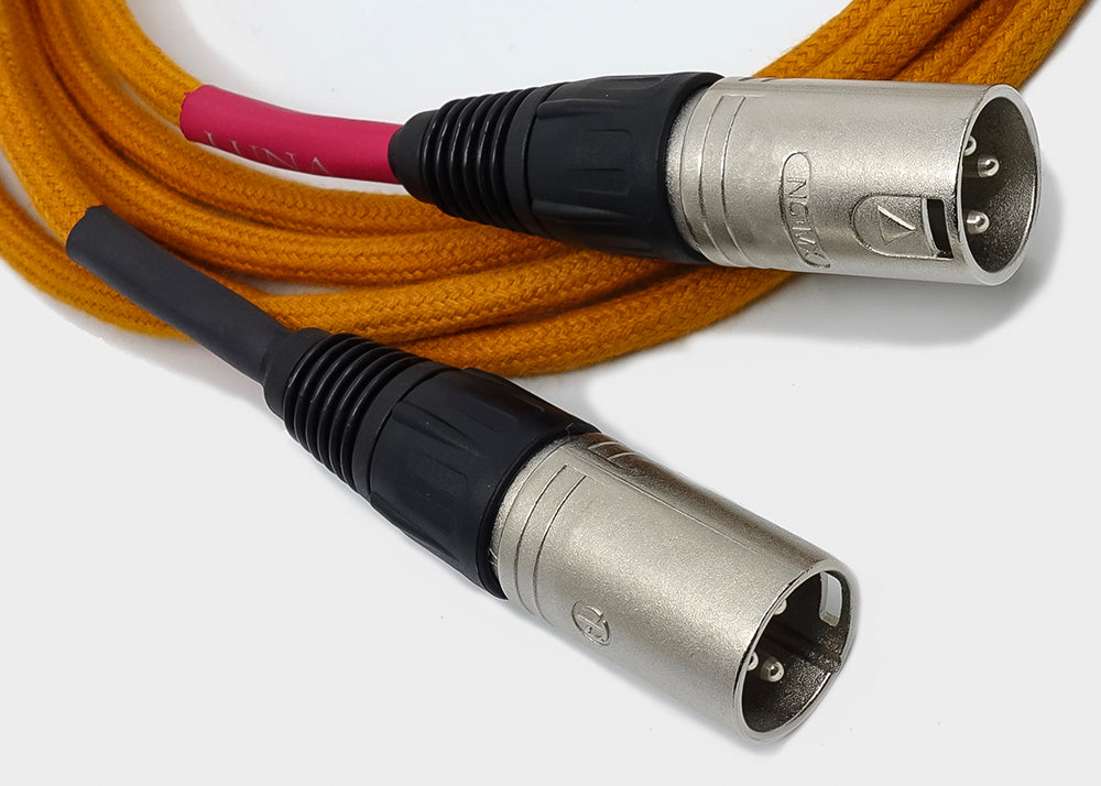 LUNA CABLES ORANGEシリーズ Neo Vintage銅導体 XLRケーブル