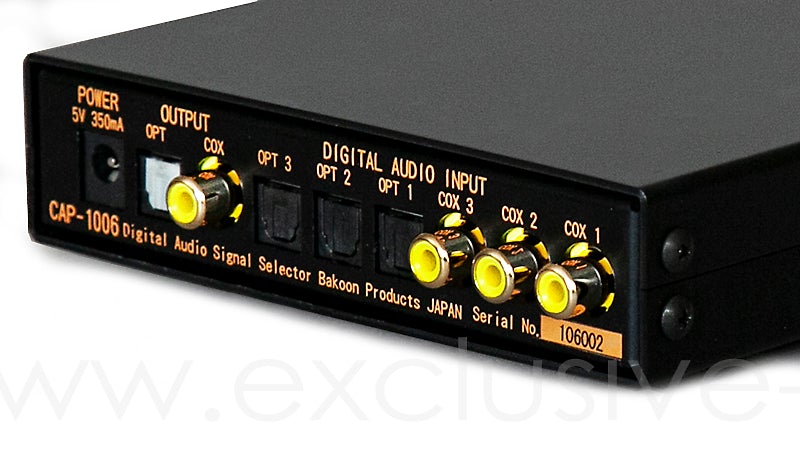Bakoon Products SCL CAP-1006 Digital Signal Selector