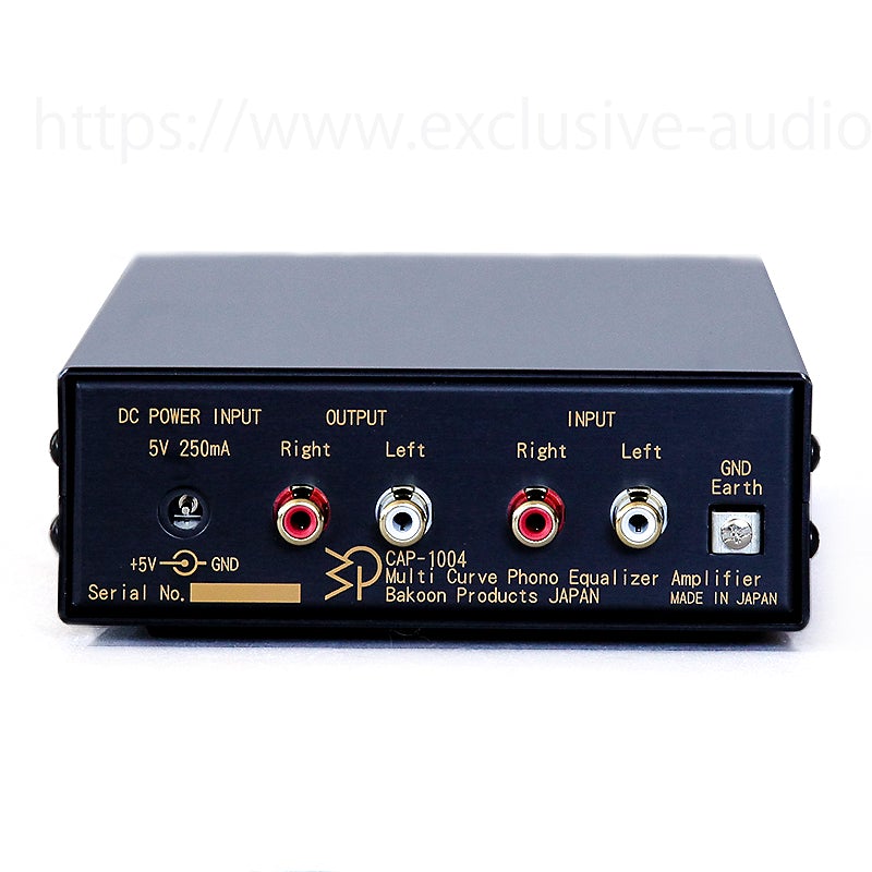 Produits Bakoon SCL CAP-1004 Égaliseur de phono multi-courbes