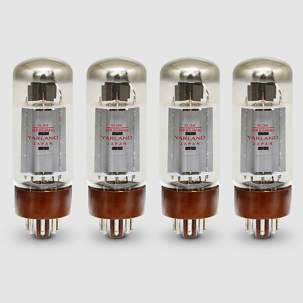 YARLAND JAPAN - Tubes à vide EL34 SHU GUANG, assorties en quatuor