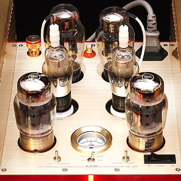 Yamamoto Akio Kōgei A-03S KT88/6550 Direkt gekoppelte Single Stereo Leistungsverstärker