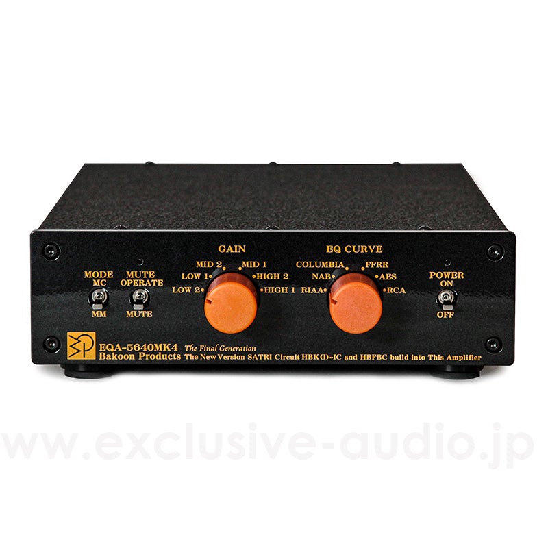 Produits Bakoon EQA-5640mk4 amplificateur phono égaliseur