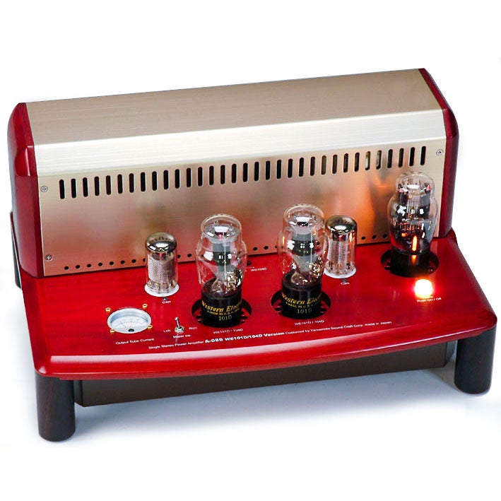Yamamoto Akustik Kunst A-08S WE101D/104D Einzel Stereo Verstärker WE101D mit ST-Röhre, gebraucht.