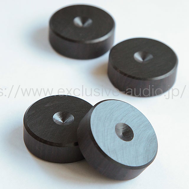 Yamamoto Acoustics PB-21 African Blackwood Spike Receiving Base