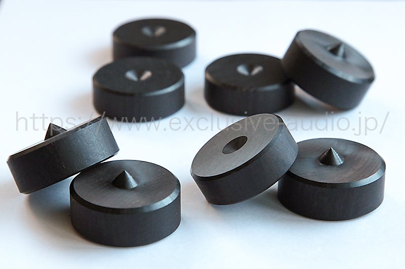 Yamamoto Acoustics PB-21 African Blackwood Spike Receiving Base