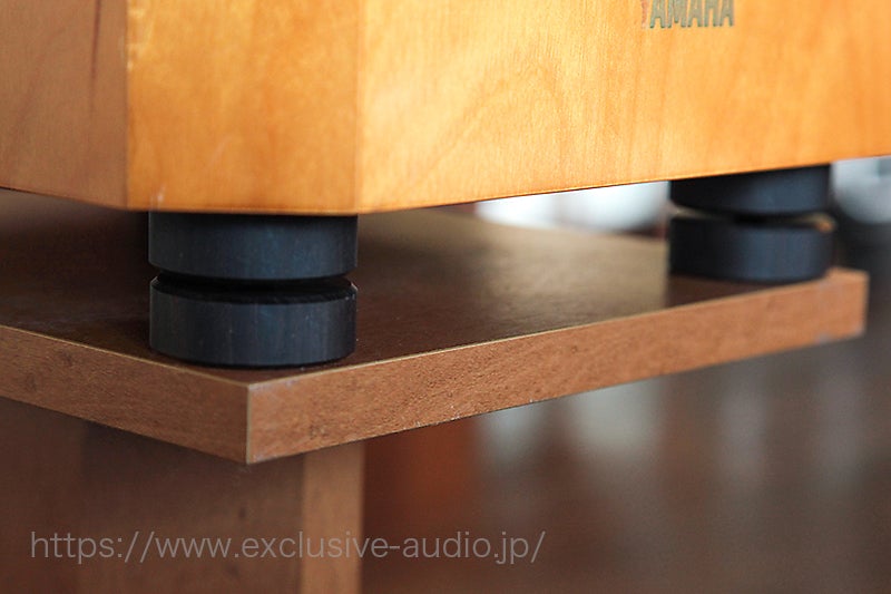 Yamamoto Acoustics PB-21 African Blackwood Spike Receiving Base