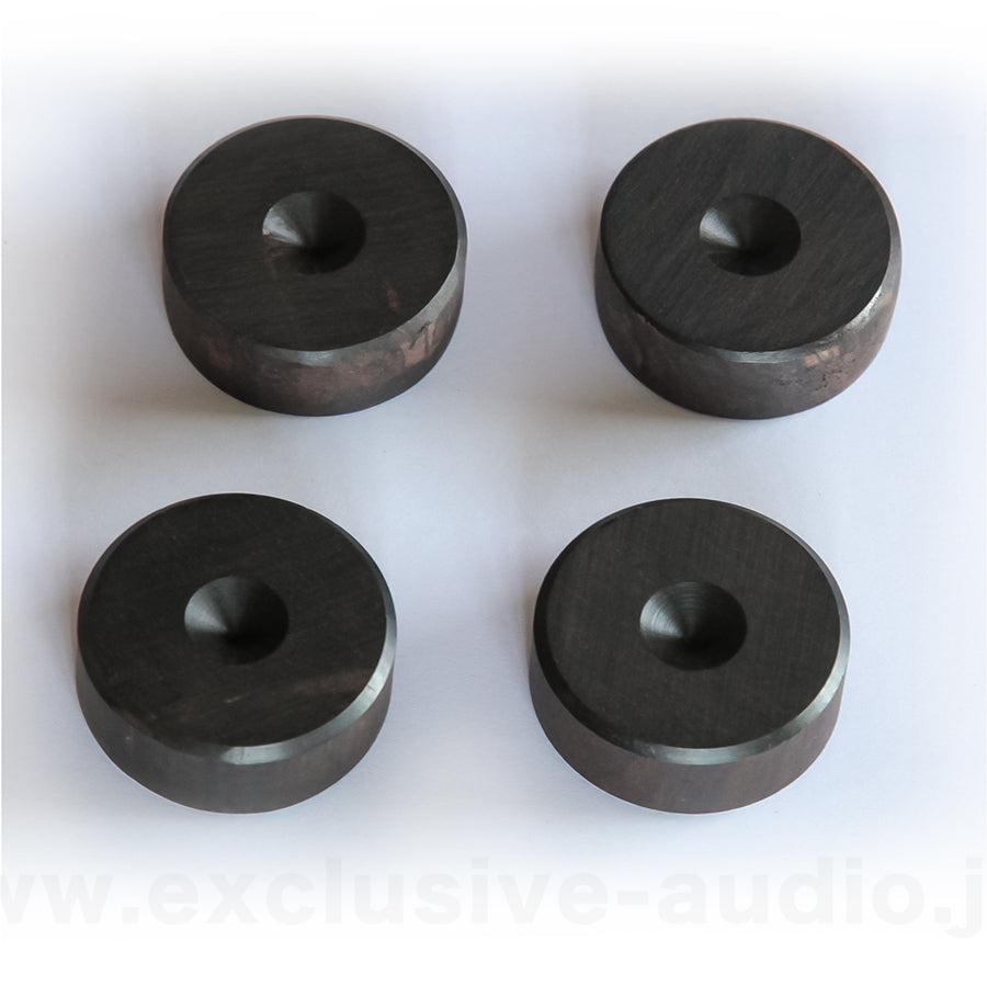 山本音響工芸 PB-10 アフリカ黒檀製スパイク受けベース