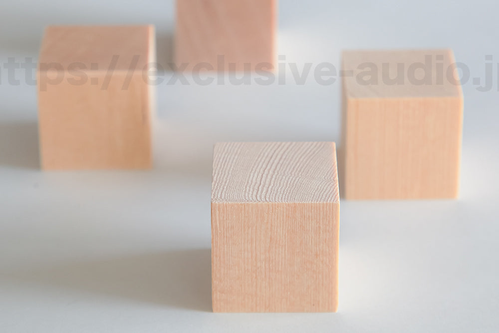 Yamamoto Acoustic Craft QB-1 Spruce Cube Base 4-piece Set