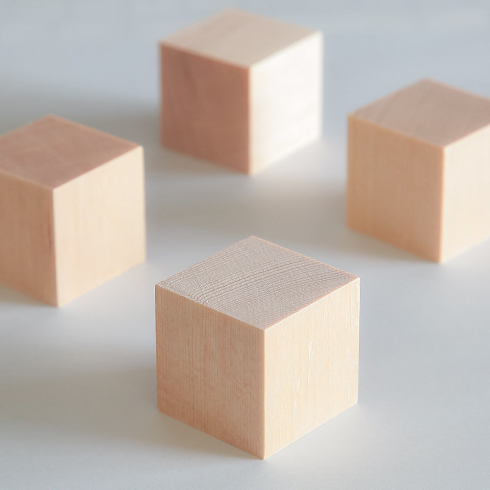 Yamamoto Acoustic Craft QB-1 Spruce Cube Base 4-piece Set