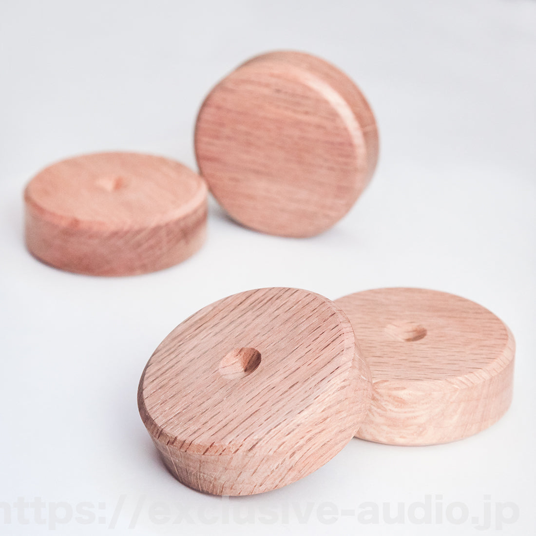 Base de réception de pointe PB-24 de Yamamoto Audio Craft, ensemble de 4 pièces