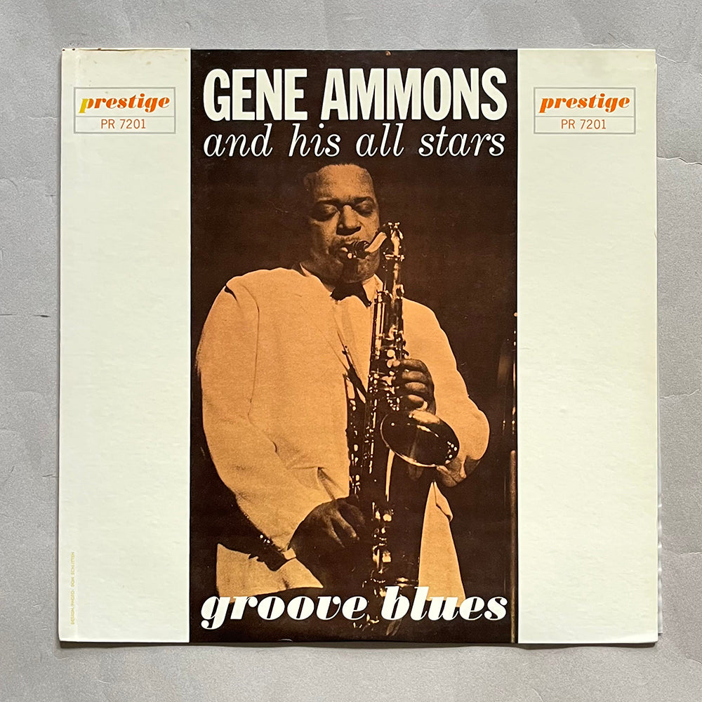 GENE AMMONS und seine All-Stars "Groove Blues" MONO LP Japan-Pressung