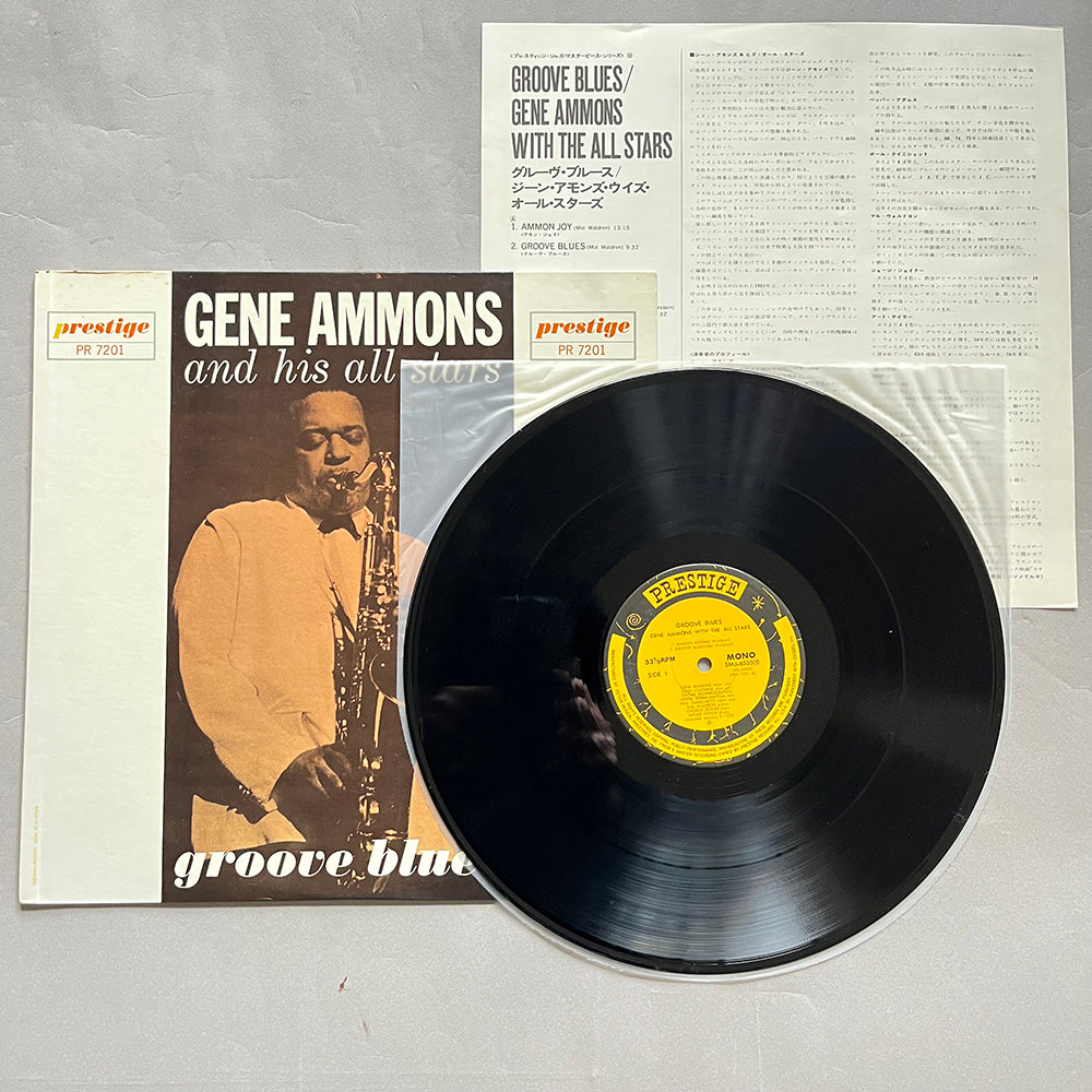 GENE AMMONS und seine All-Stars "Groove Blues" MONO LP Japan-Pressung