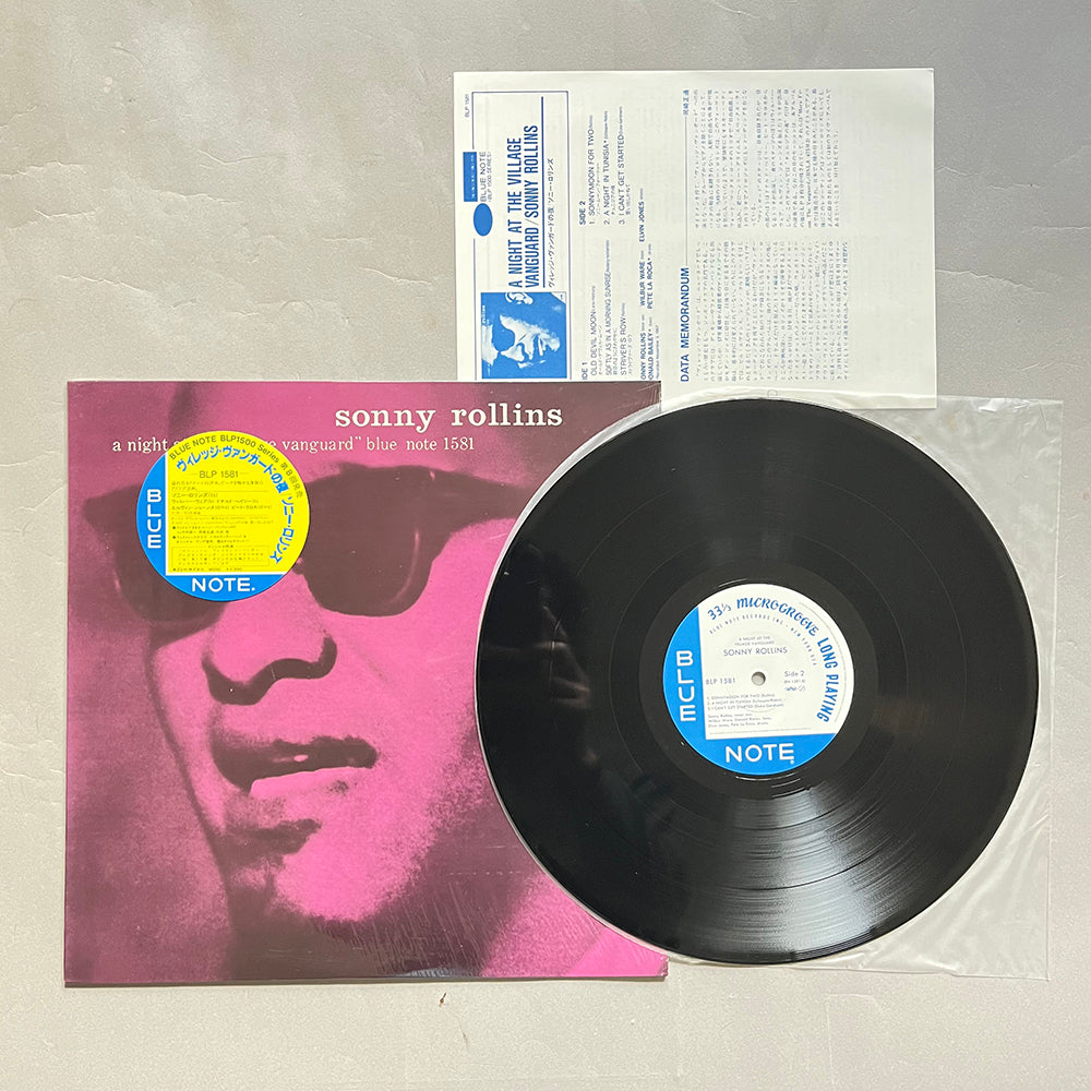 Sonny Rollins "Eine Nacht im Village Vanguard" BLUE NOTE 1581 Japanische Ausgabe