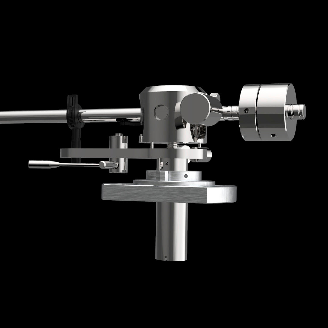 Jasmine ジャスミンオーディオ JS-TB297 12 Zoll dynamisch ausbalancierter Tonarm