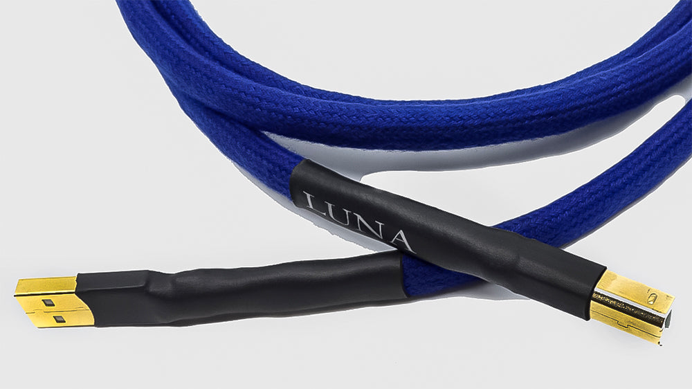 LUNA CABLES MAUVEシリーズ　NOS銅導体 USBケーブル