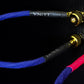 LUNA CABLES ORANGE Series Neo Vintage Copper Conductor Jumper Cable