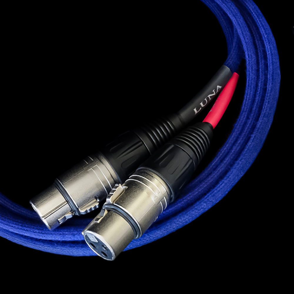 LUNA CABLES MAUVEシリーズ　NOS銅導体 XLRインターコネクトケーブル