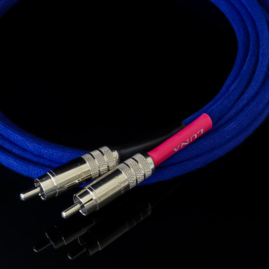 LUNA CABLES ORANGE Series Neo Vintage Copper Conductor RCA Cable