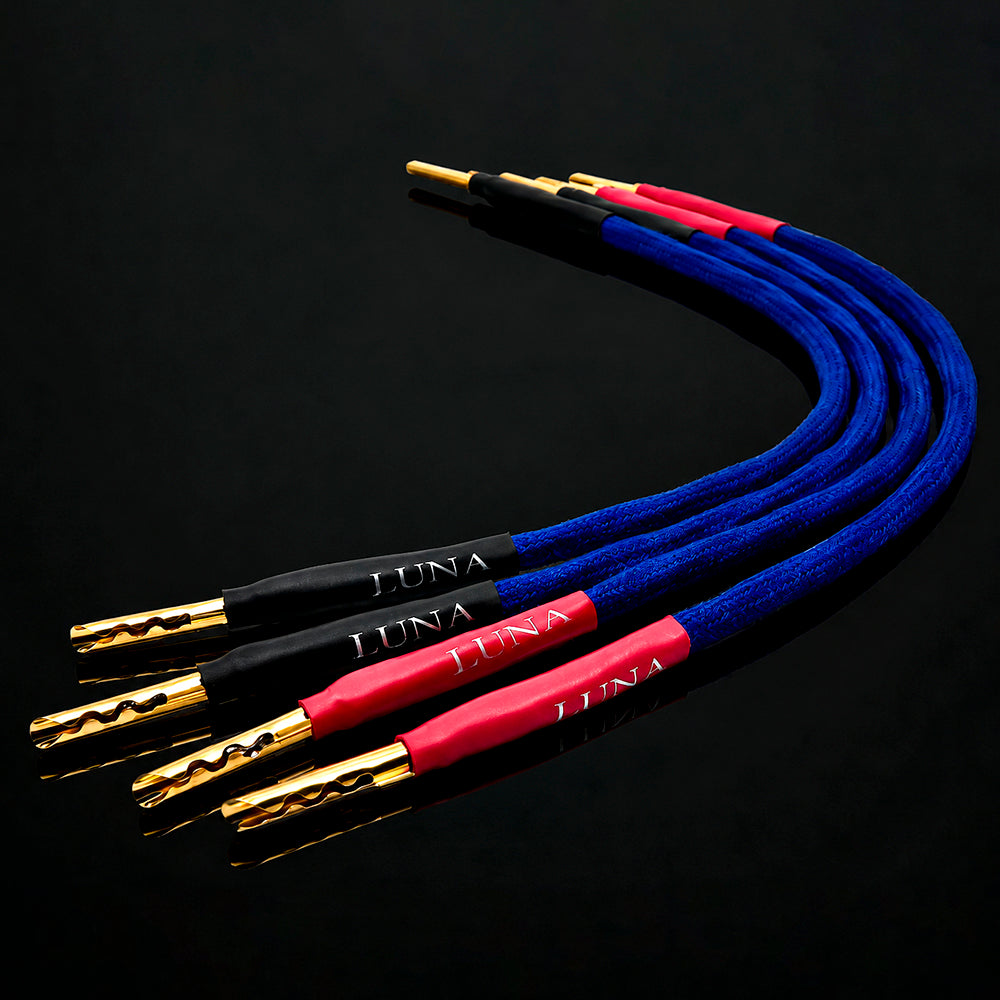 LUNA CABLES ORANGE Series Neo Vintage Copper Conductor Jumper Cable