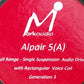 MarkAudio Alpair 5v3SS Rectanglar　小型ドライバーユニット　1組