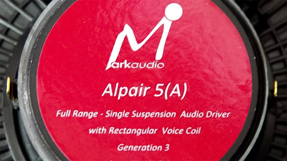 MarkAudio Alpair 5v3SS Rectanglar　小型ドライバーユニット　1組