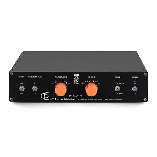 SCL EQA-8610U｜MM/MC独立2系統入力 第5世代HBK(I)回路フォノイコ