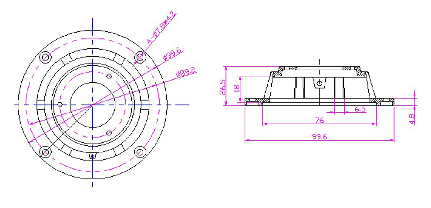 1 MarkAudio Alpair 5G (UTAGlass Diaphragm) Glass Diaphragm Driver Unit