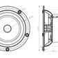 Markaudio Alpair7Ms (Mono -Suspension) Treibereinheit 1 Set