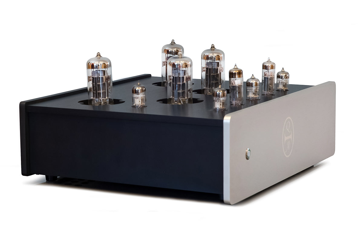 Q-tron Audio PA3B 2x8W プッシュプル真空管OTLパワーアンプ – ExAUDIO