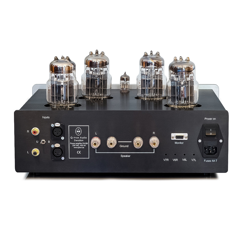 Q-tron Audio PA12B 2x25W Push-Pull Tube OTL Power Amplifier