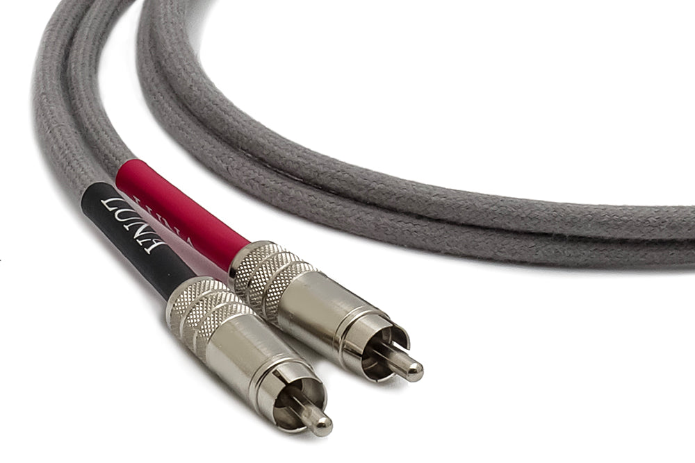 LUNA CABLES GRISシリーズ　Neo Vintage銅導体 RCAケーブル