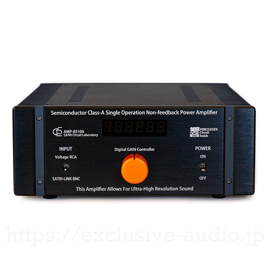 SCL AMP-8510A by Bakoon Products A-class single-ended non-feedback power amplifier