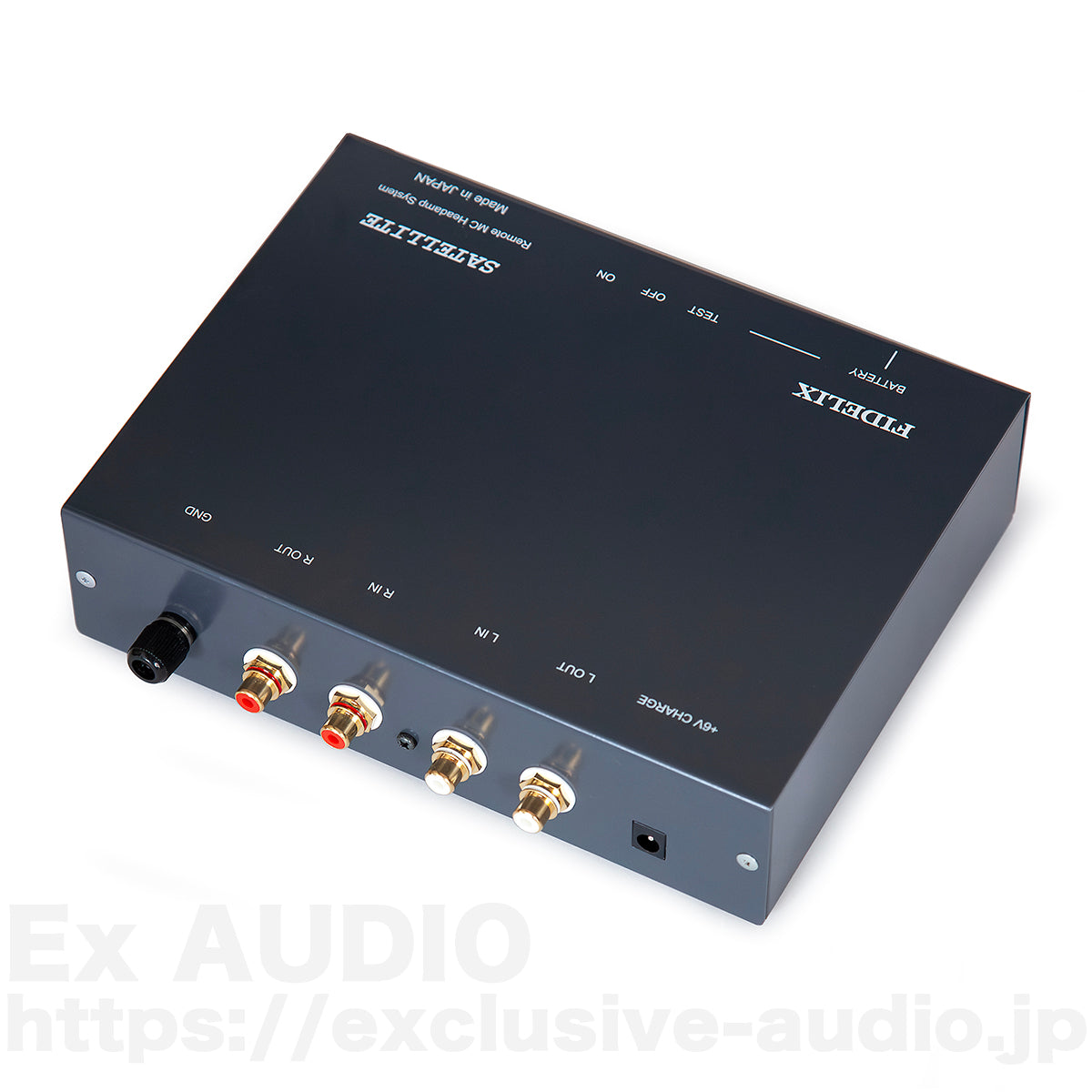 Fidelix SATELLITE｜ヘッドシェル内蔵型MCヘッドアンプシステム – ExAUDIO