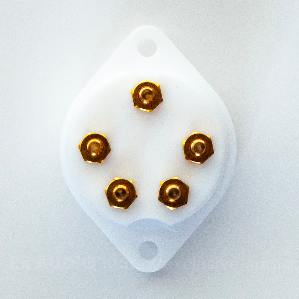 山本音響工芸 UY-5P チューブソケット｜高精度5ピン真空管用ソケット