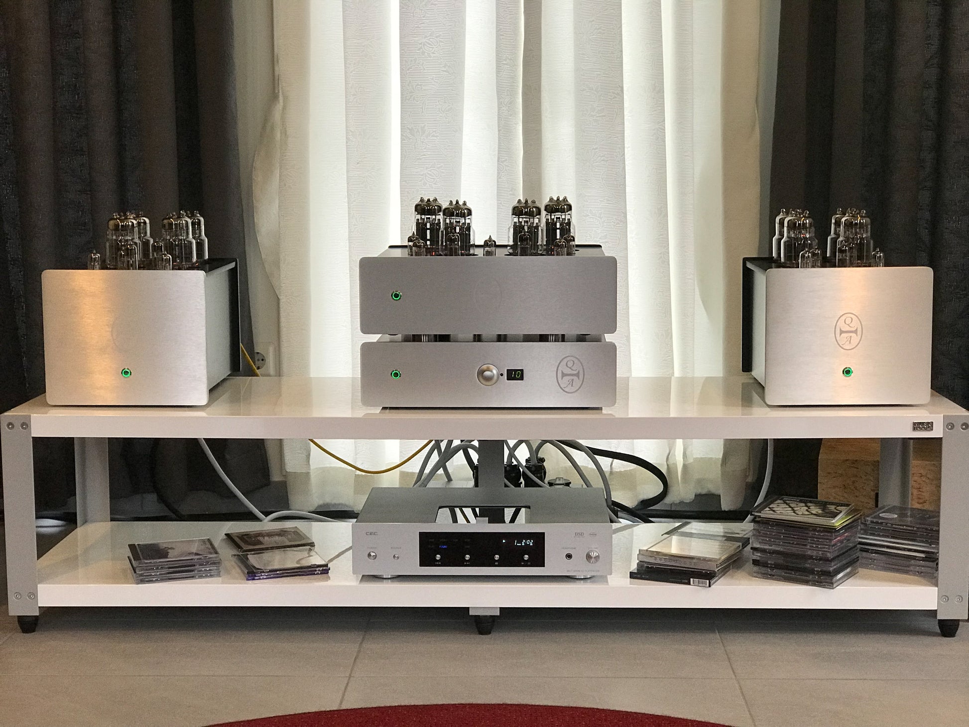 Q-tron Audio PA34B 80W OTL 单声道功率放大器