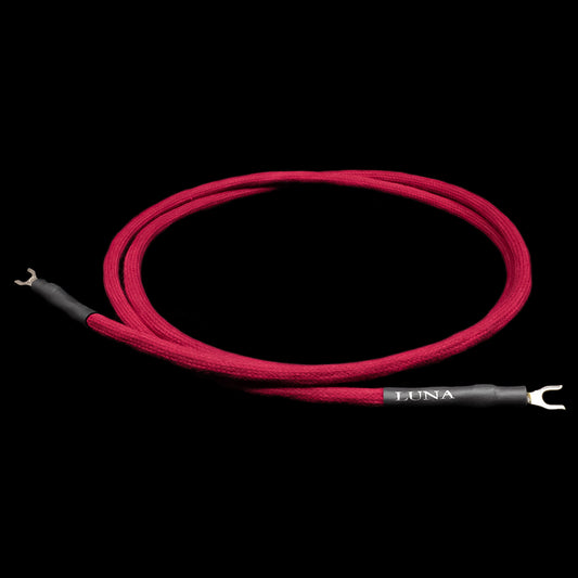 Câble de mise à la terre LUNA CABLES série ROUGE LCNV Neo Vintage conducteur en cuivre